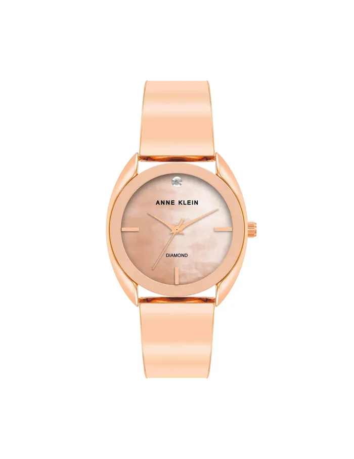 Anne Klein Modern Bangle Watch Blush Women Watches 038 Jewelry