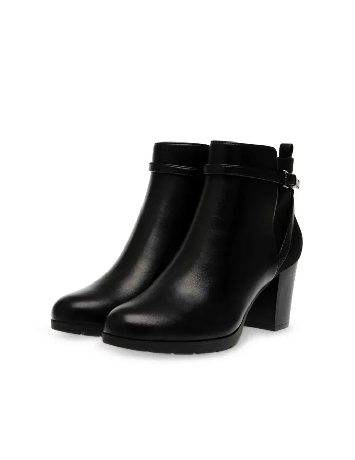 Anne Klein Riah Bootie Black Smooth Women Shoes
