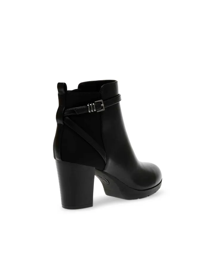 Anne Klein Riah Bootie Black Smooth Women Shoes