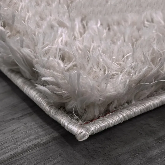 Anne Klein The Plush Modern Solid Rug Collection Grey Women Home