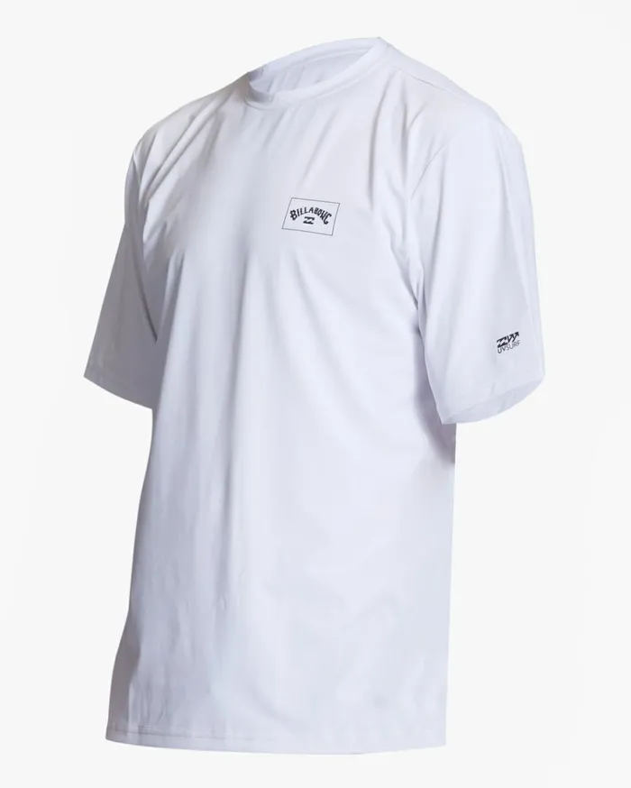 Arch Mesh Loose Fit UPF 50 Short Sleeve Surf Tee White Men Billabong Shorts