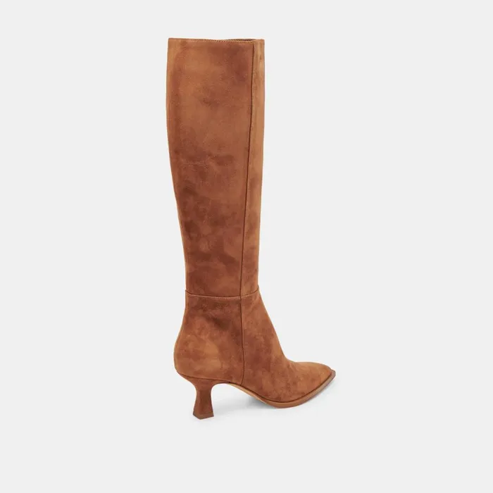 Auggie Boots Brown Suede Women Dolce Vita Boots and Booties