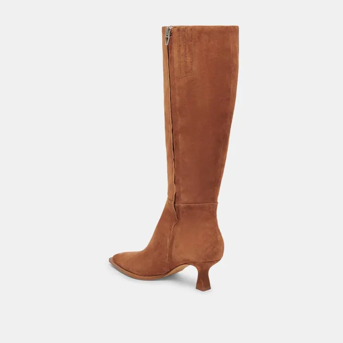 Auggie Boots Brown Suede Women Dolce Vita Boots and Booties