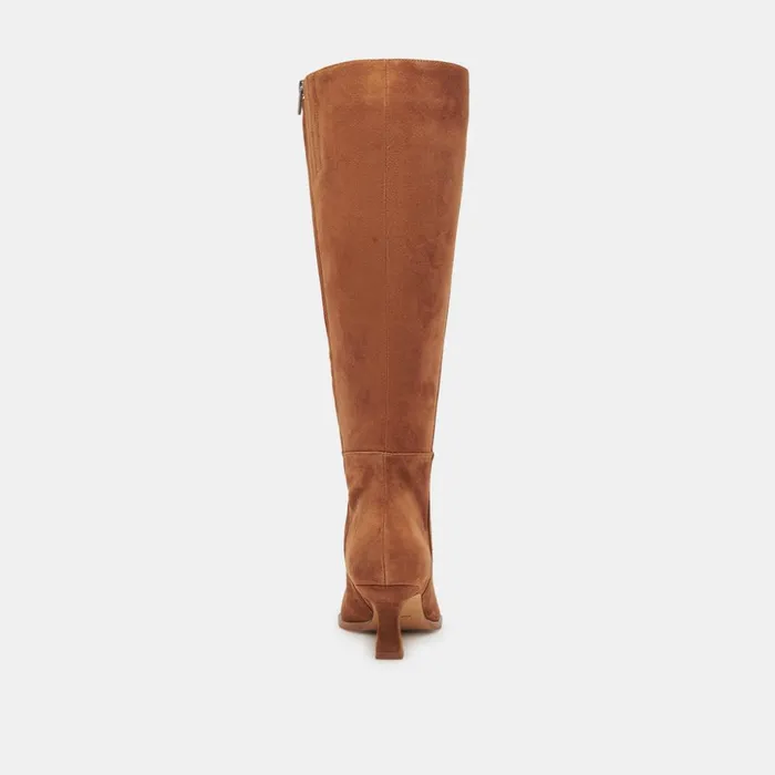 Auggie Boots Brown Suede Women Dolce Vita Boots and Booties