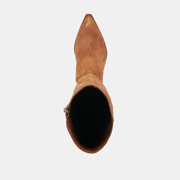Auggie Boots Brown Suede Women Dolce Vita Boots and Booties