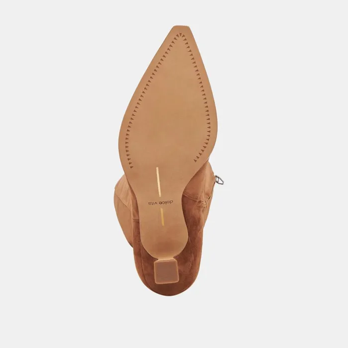 Auggie Boots Brown Suede Women Dolce Vita Boots and Booties