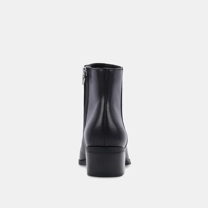 Avalon Booties Black Leather Women Dolce Vita Boots and Booties