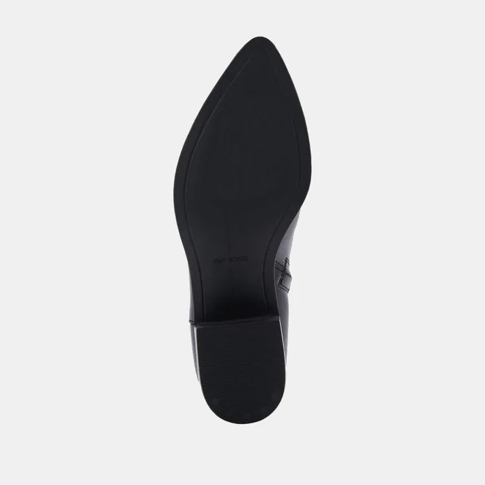 Avalon Booties Black Leather Women Dolce Vita Boots and Booties