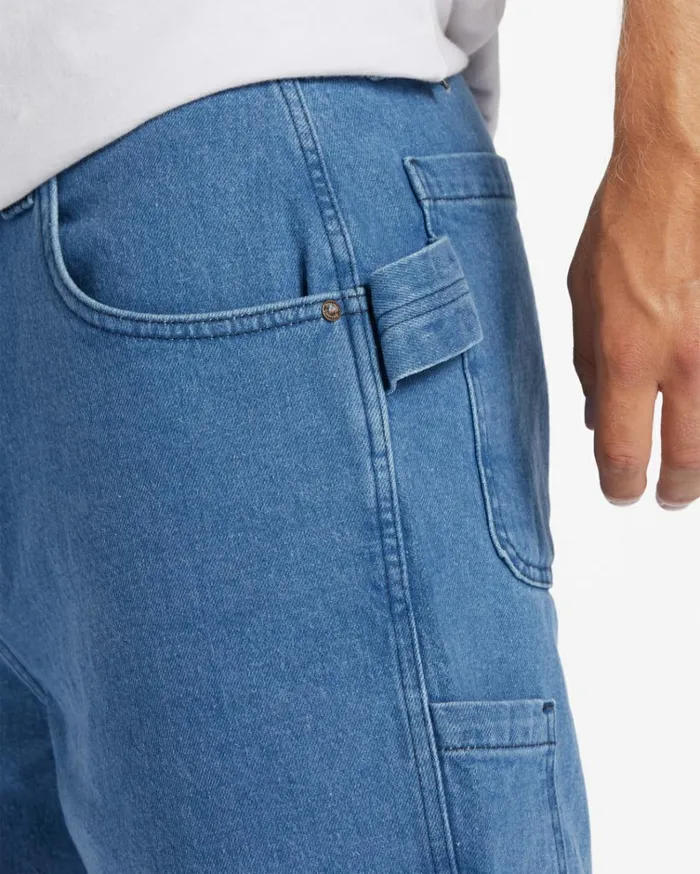 Bad Dog Denim Shorts Indigo Men Billabong Shorts
