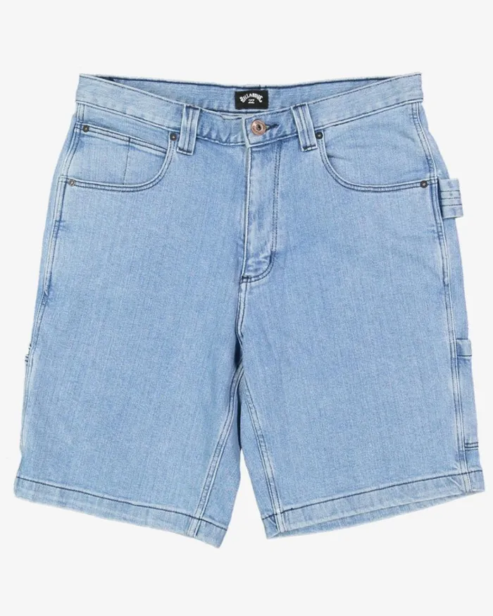 Bad Dog Denim Shorts Indigo Men Billabong Shorts