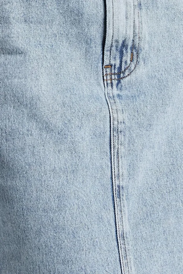 Bailee Midi Skirt 8211 Denim Column Back Split Skirt In Light Blue Wash Women Showpo Denim