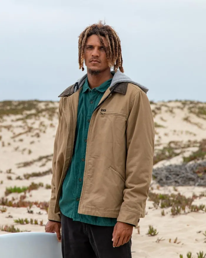Barlow Hooded Jacket Clay Men Billabong Jackets