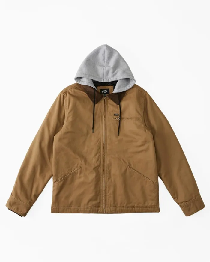 Barlow Hooded Jacket Clay Men Billabong Jackets