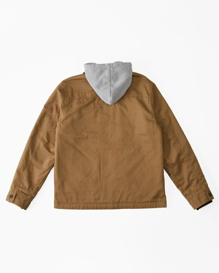 Barlow Hooded Jacket Clay Men Billabong Jackets