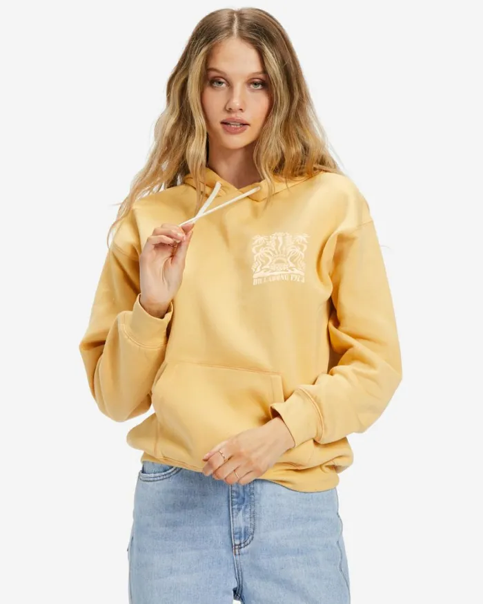 Beach Freak Sweatshirt Gold Coast Women Billabong Sweatshirts and Fleece