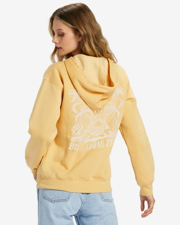Beach Freak Sweatshirt Gold Coast Women Billabong Sweatshirts and Fleece