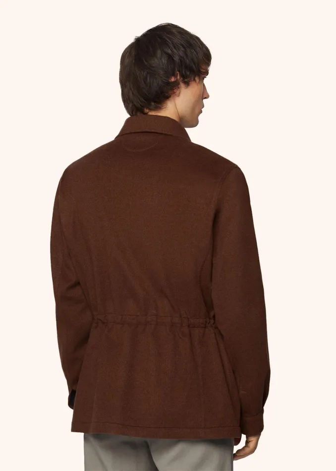 BEAVER CASHMERE UTILITY JACKET Men Kiton Outerwear BEAVER CASHMERE UTILITY JACKET Men Kiton Outerwear