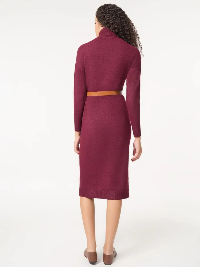 Belted Turtleneck Sweater Dress Women Jones New York Dresses Belted Turtleneck Sweater Dress Women Jones New York Dresses