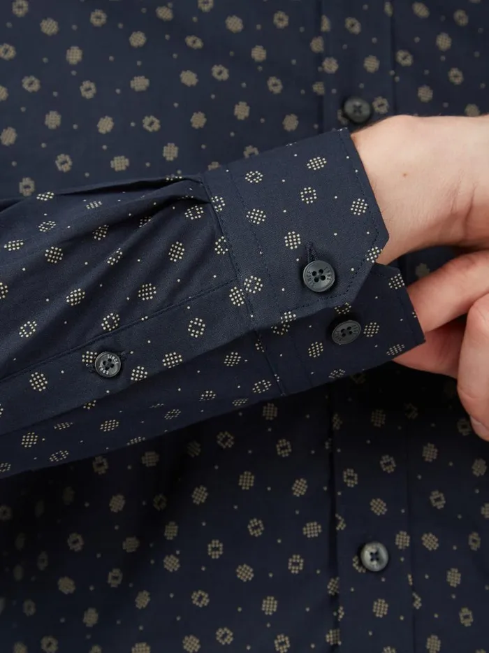 Ben Sherman Archive Print Shirts Men Scattered Spot Print LongSleeve Shirt Ben Sherman Archive Print Shirts Men Scattered Spot Print LongSleeve Shirt