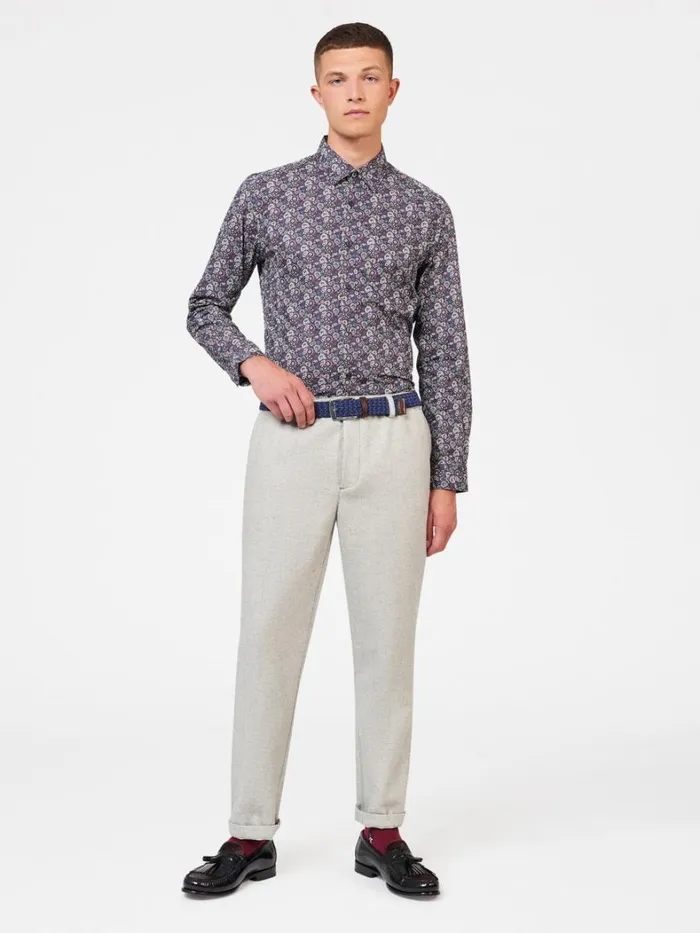 Ben Sherman Archive Print Shirts Men Winter Floral Print Shirt 8211 Plum Ben Sherman Archive Print Shirts Men Winter Floral Print Shirt 8211 Plum