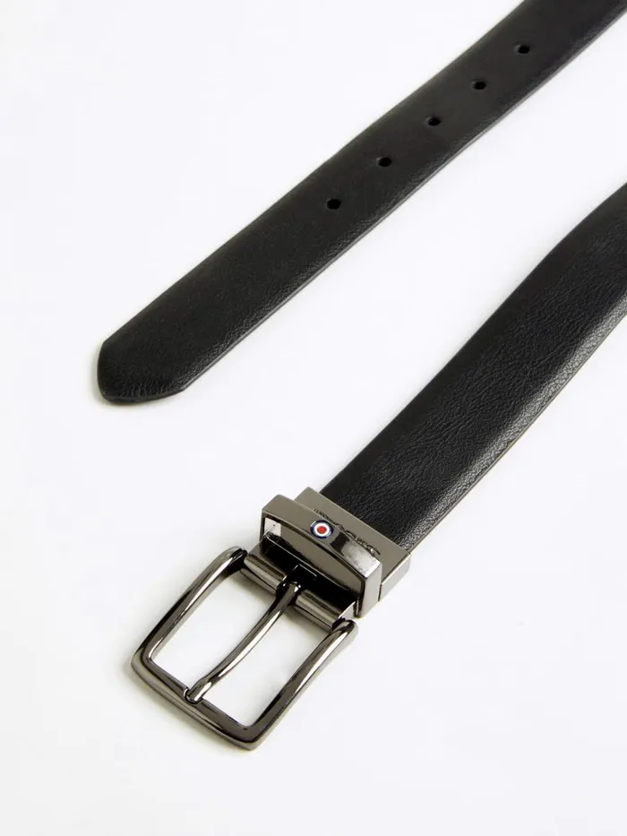 Ben Sherman Belts Men Jayes Leather Dress Belt 8211 BlackBrown