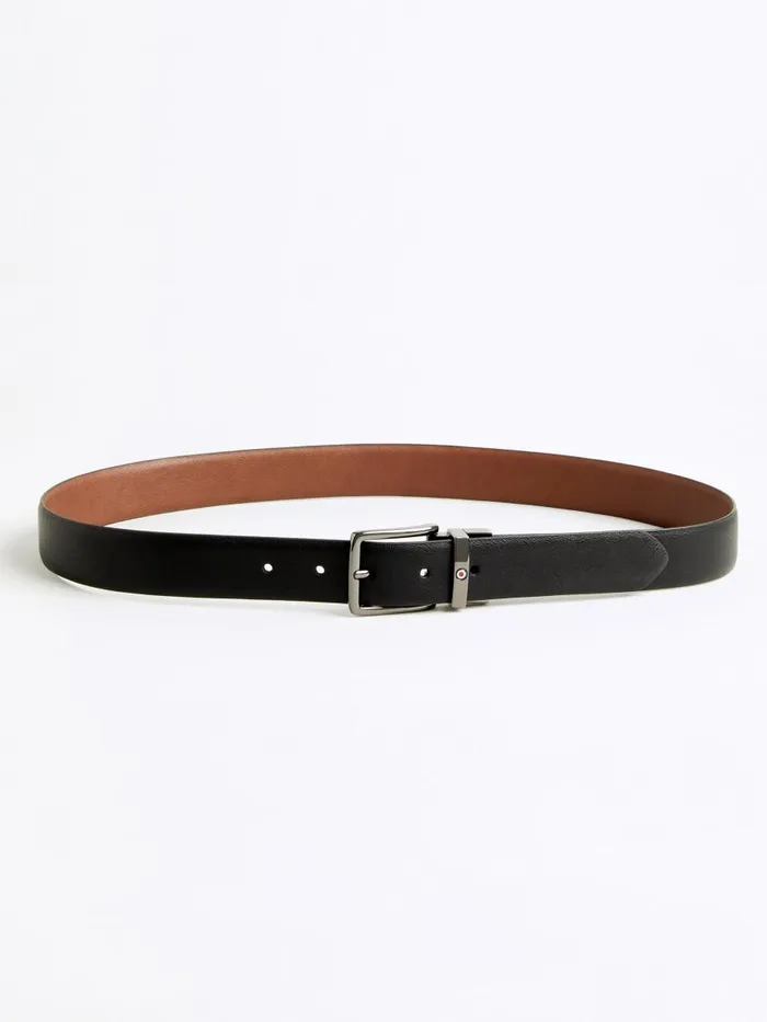 Ben Sherman Belts Men Jayes Leather Dress Belt 8211 BlackBrown