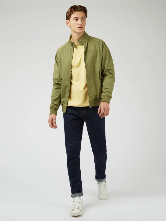 Ben Sherman Harrington Jackets Men Signature Harrington Jacket 8211 Loden Ben Sherman Harrington Jackets Men Signature Harrington Jacket 8211 Loden