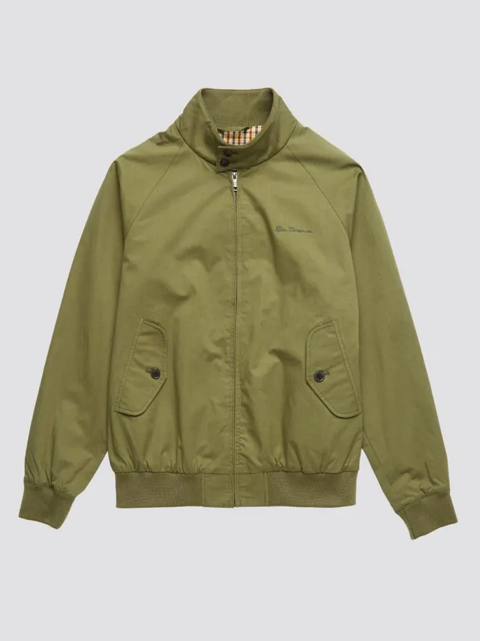 Ben Sherman Harrington Jackets Men Signature Harrington Jacket 8211 Loden Ben Sherman Harrington Jackets Men Signature Harrington Jacket 8211 Loden