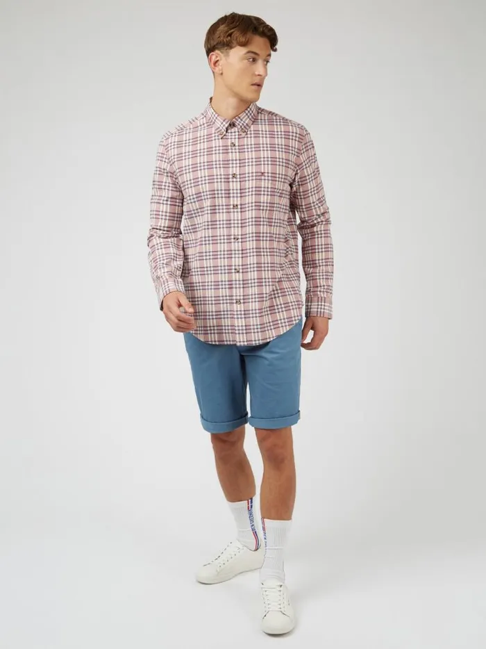 Ben Sherman Heritage Check Shirts Men Classic Oxford Check LongSleeve Shirt Ben Sherman Heritage Check Shirts Men Classic Oxford Check LongSleeve Shirt