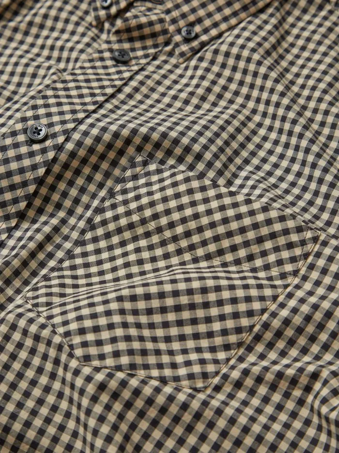 Ben Sherman Heritage Check Shirts Men Signature LongSleeve Gingham Shirt 8211 Black
