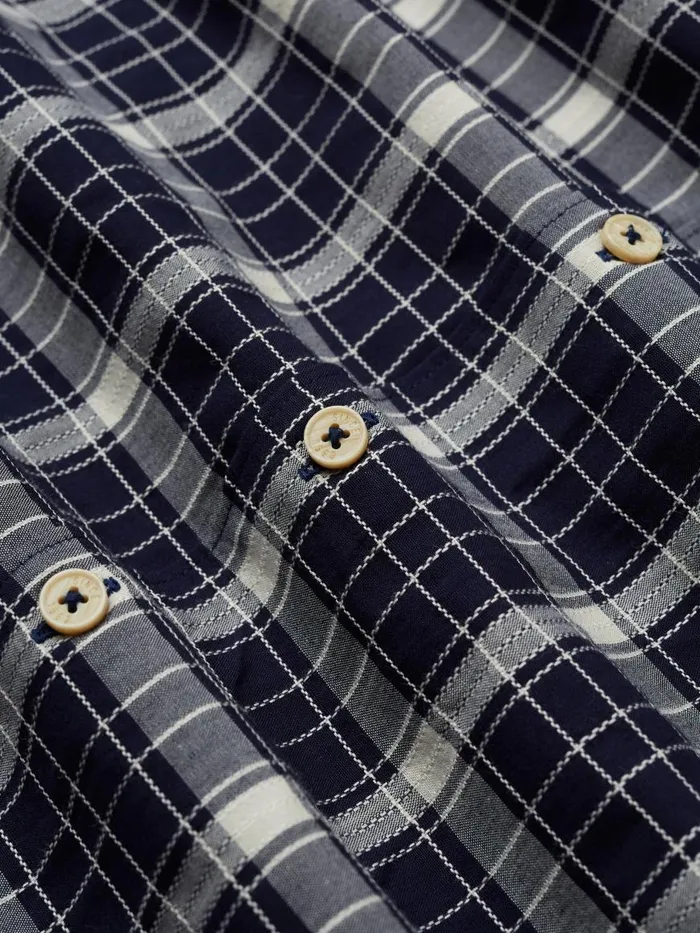 Ben Sherman Heritage Check Shirts Men Textured Check ShortSleeve Shirt