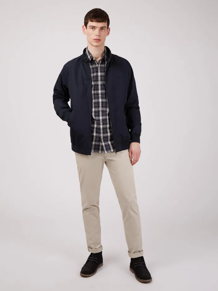 Ben Sherman Heritage Check Shirts Men Textured Check ShortSleeve Shirt