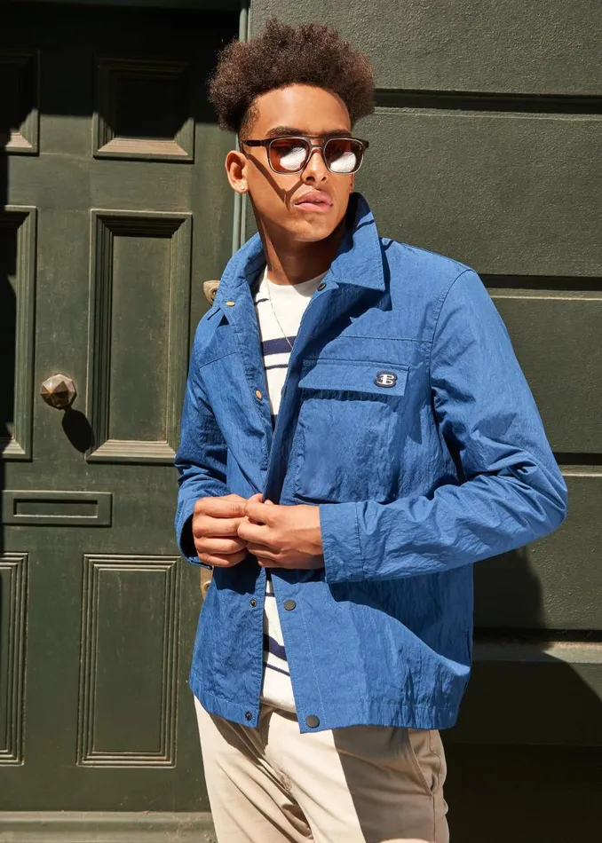 Ben Sherman Jackets and Outerwear Men Utility Jacket 8211 Airforce