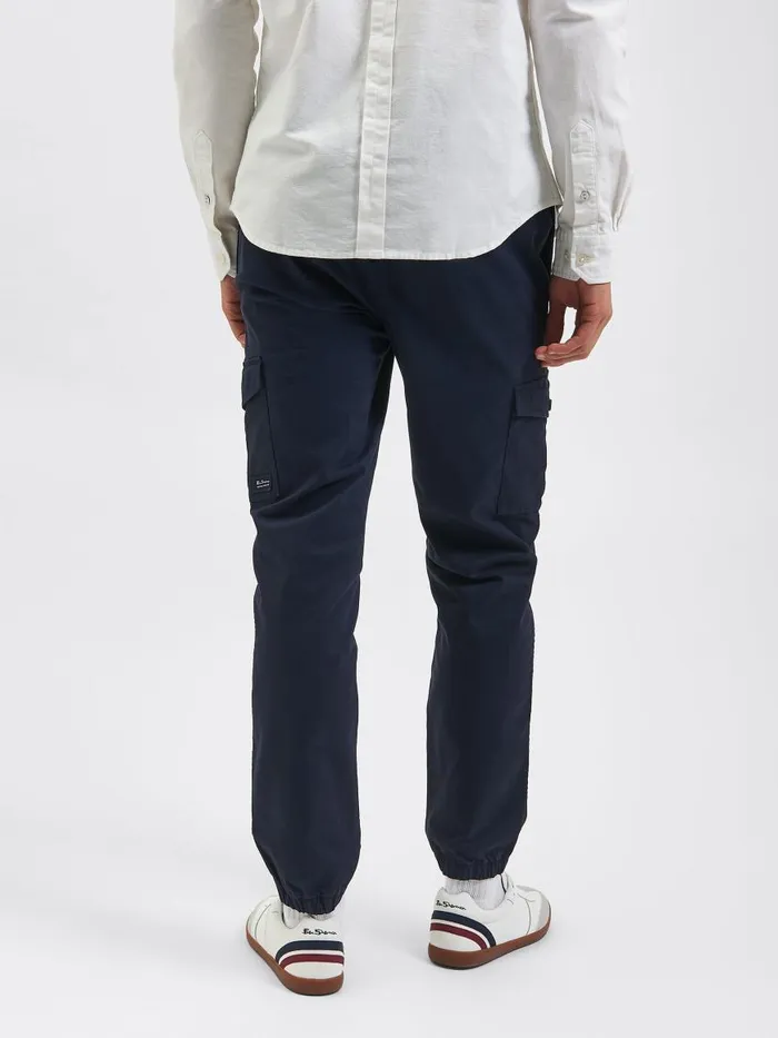Ben Sherman Joggers and Track Pants Men Utility Woven Jogger Pant 8211 Navy