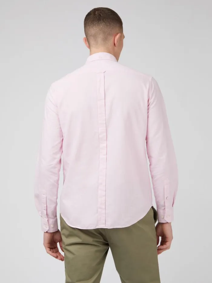 Ben Sherman Long Sleeve Shirts Men Signature Organic Oxford Shirt 8211 Light Pink Ben Sherman Long Sleeve Shirts Men Signature Organic Oxford Shirt 8211 Light Pink