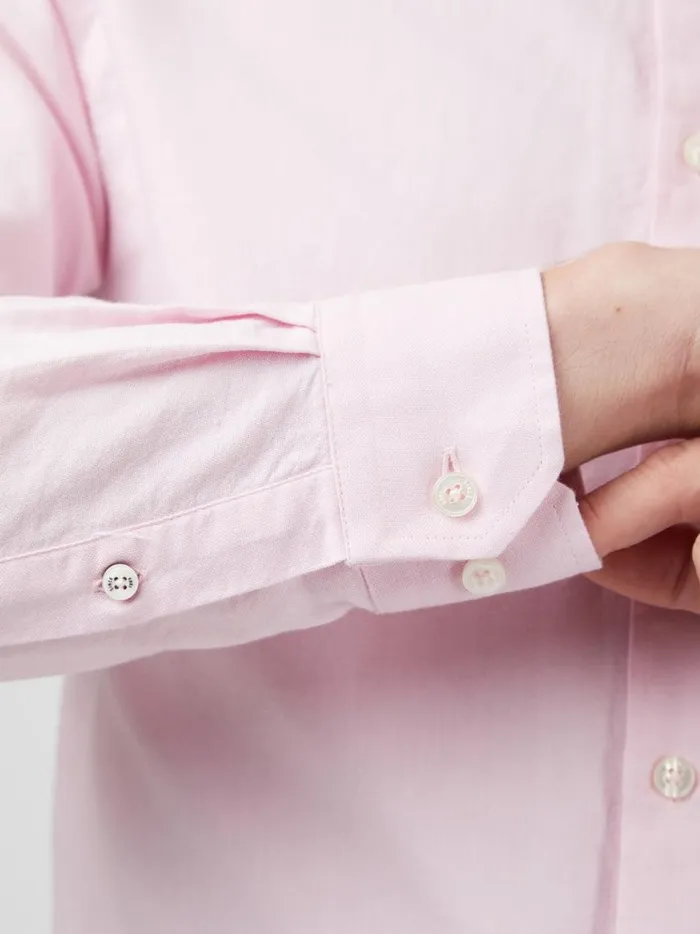 Ben Sherman Long Sleeve Shirts Men Signature Organic Oxford Shirt 8211 Light Pink Ben Sherman Long Sleeve Shirts Men Signature Organic Oxford Shirt 8211 Light Pink