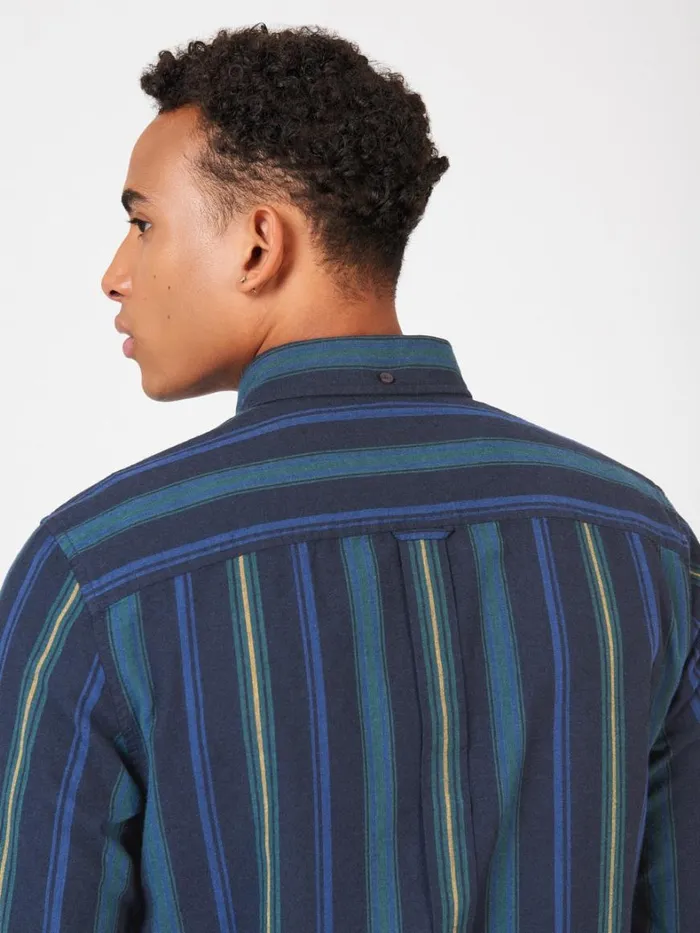 Ben Sherman Long Sleeve Shirts Men Signature Striped Oxford Shirt Ben Sherman Long Sleeve Shirts Men Signature Striped Oxford Shirt