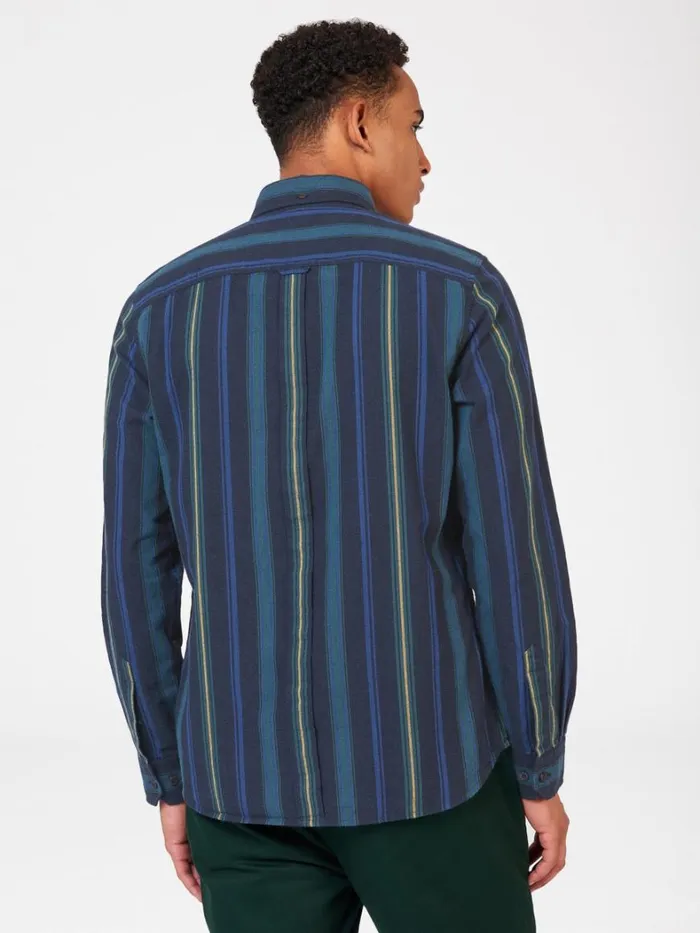 Ben Sherman Long Sleeve Shirts Men Signature Striped Oxford Shirt Ben Sherman Long Sleeve Shirts Men Signature Striped Oxford Shirt