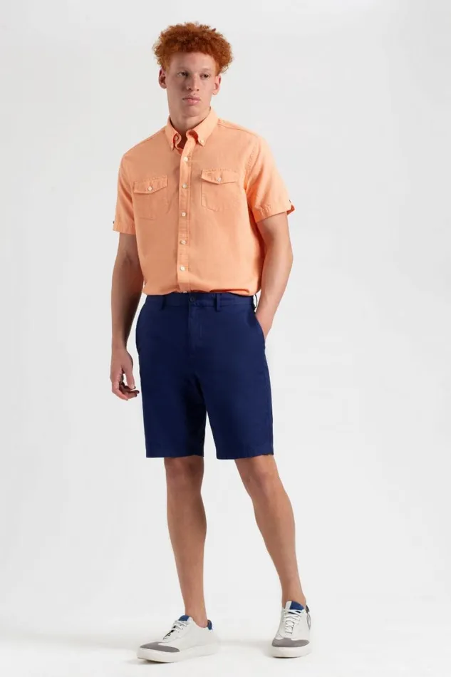 Ben Sherman Shorts Men Everyday Slim Fit Chino Short 8211 Navy