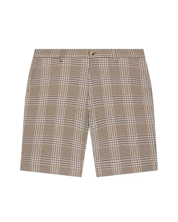 Ben Sherman Shorts Men Seersucker Check Short 8211 Putty
