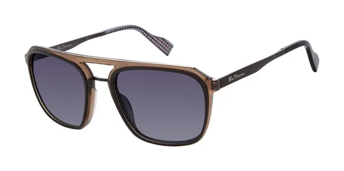 Ben Sherman Sunglasses Men Coleman Polarized Gradient Eco Sunglasses 8211 Black