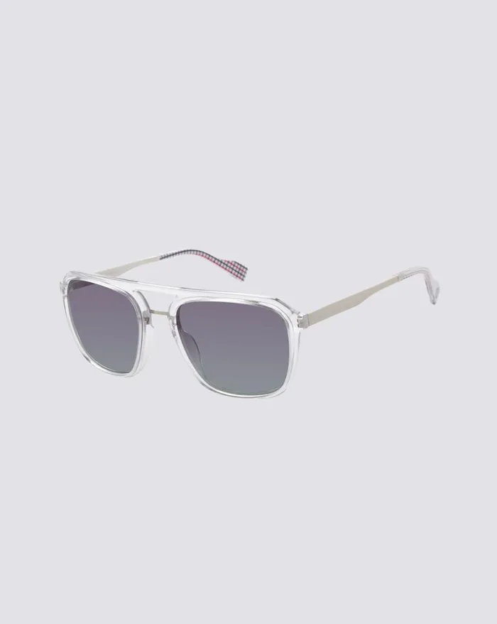 Ben Sherman Sunglasses Men Coleman Polarized Gradient Eco Sunglasses 8211 Crystal