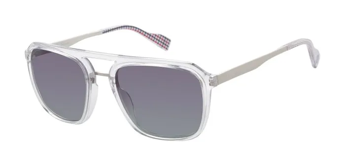 Ben Sherman Sunglasses Men Coleman Polarized Gradient Eco Sunglasses 8211 Crystal