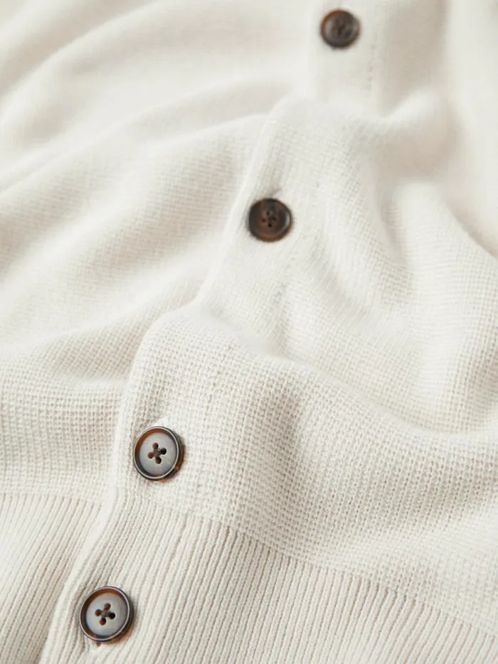 Ben Sherman Sweaters and Knits Men B By Chunky Knit Cardigan 8211 Ivory