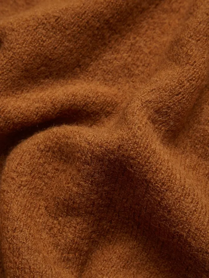 Ben Sherman Sweaters and Knits Men B By Textured Knit Cardigan 8211 Ginger