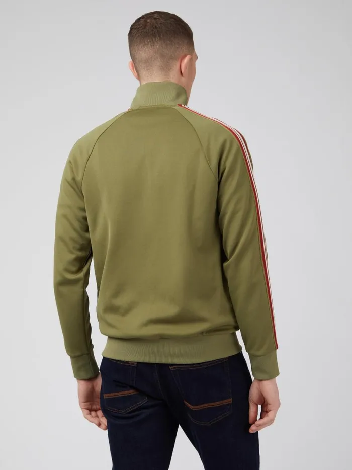 Ben Sherman Sweatshirts and Hoodies Men Signature ZipThrough Track Jacket 8211 Loden Ben Sherman Sweatshirts and Hoodies Men Signature ZipThrough Track Jacket 8211 Loden
