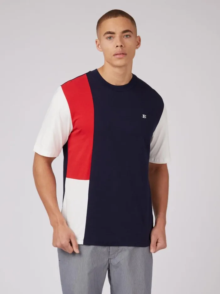 Ben Sherman TShirts and Graphic Tees Men B By Colorblock Tee Ben Sherman TShirts and Graphic Tees Men B By Colorblock Tee