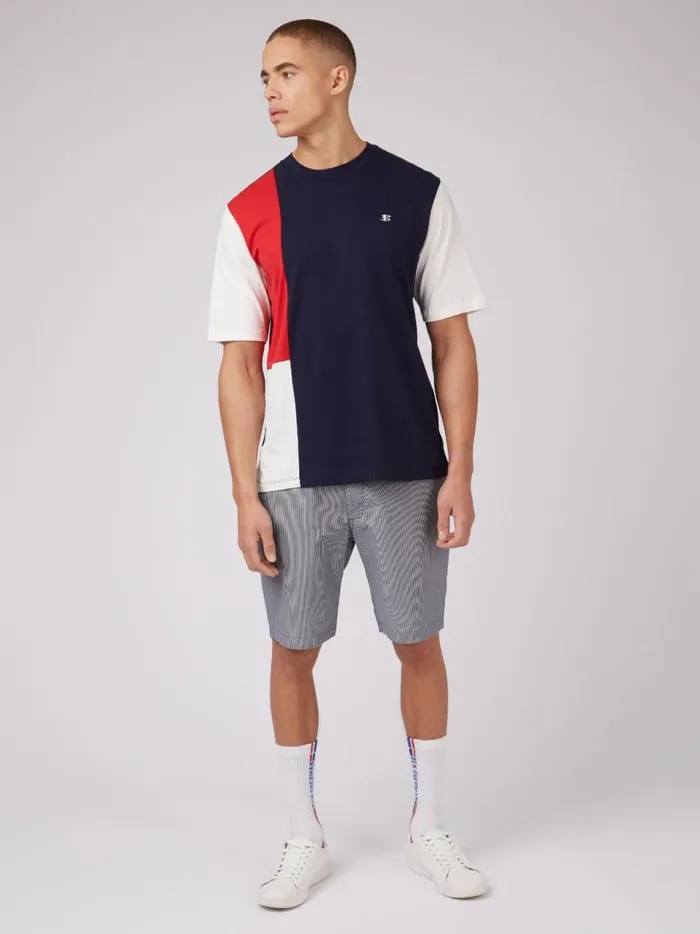 Ben Sherman TShirts and Graphic Tees Men B By Colorblock Tee Ben Sherman TShirts and Graphic Tees Men B By Colorblock Tee