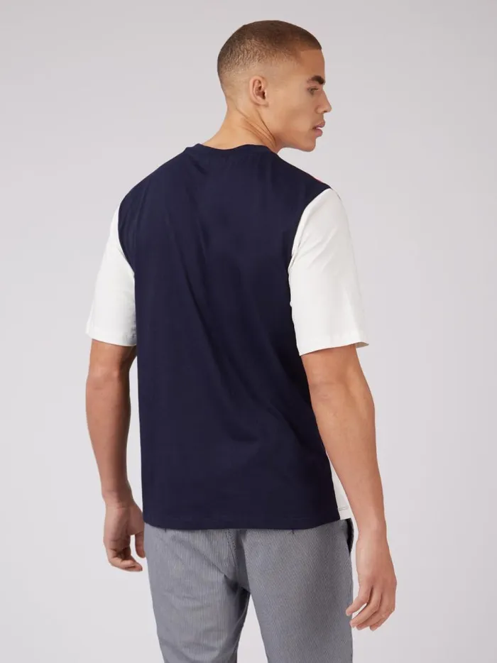 Ben Sherman TShirts and Graphic Tees Men B By Colorblock Tee Ben Sherman TShirts and Graphic Tees Men B By Colorblock Tee