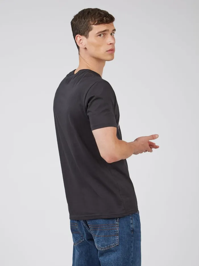 Ben Sherman TShirts and Graphic Tees Men Organic Jersey ChestPrint Graphic Tee Ben Sherman TShirts and Graphic Tees Men Organic Jersey ChestPrint Graphic Tee
